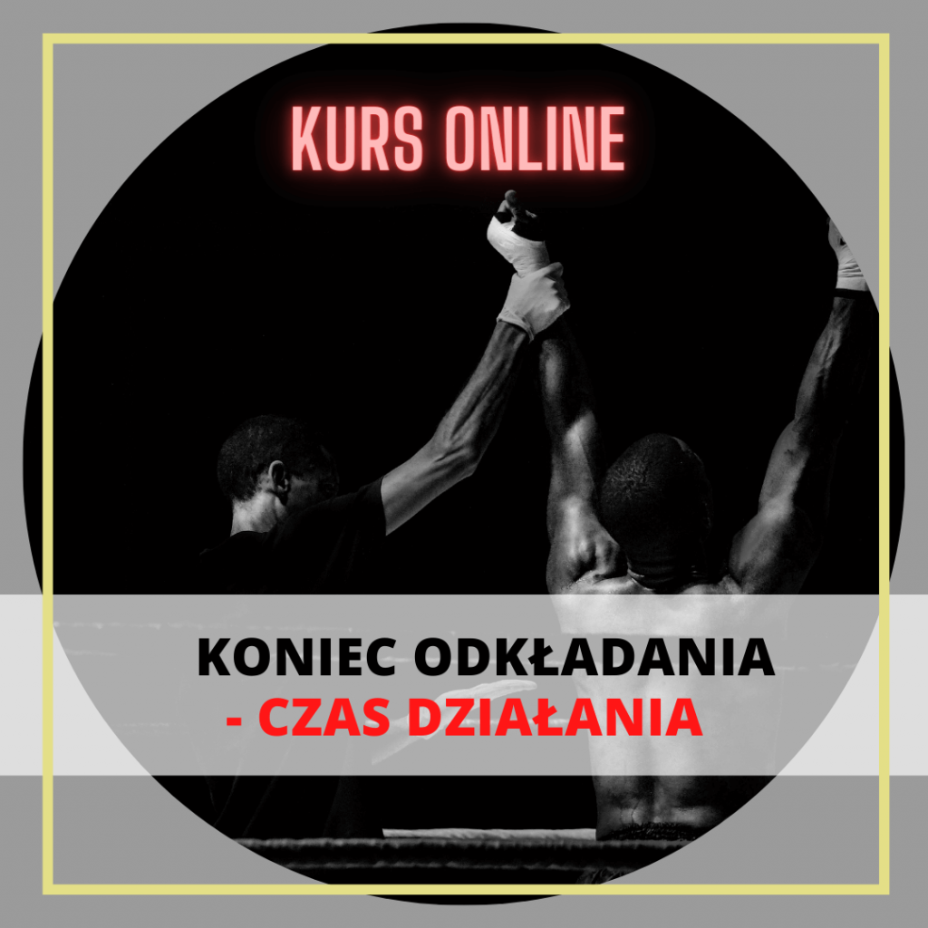 KURS KONIEc odkałdania czas działania, czyli o tym jak przestać odkałdac i zaczać działać